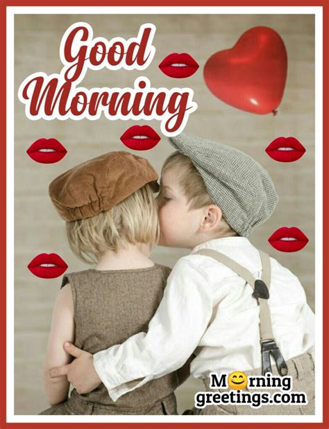 kiss good morning love|romantic good morning images.